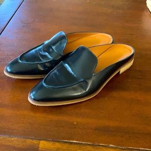 Everlane made in Italy Black Leather Loafers